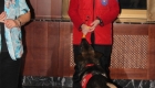 Présentation et échanges avec des représentants des chiens de sauvetage slovaques