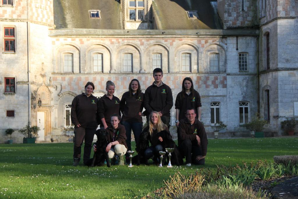 Groupe participant au working test à Châteaudun le 13 et 14 avril 2013