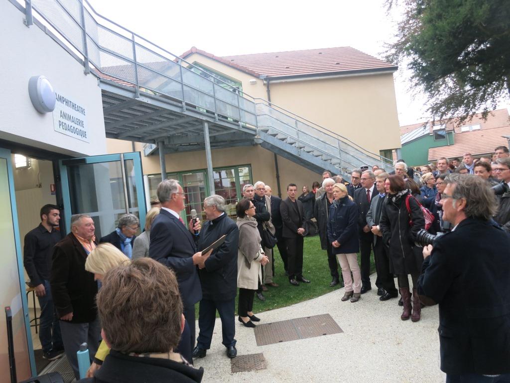 Inauguration bâtiment pédagogique MFR - MFR de Mortagne au Perche